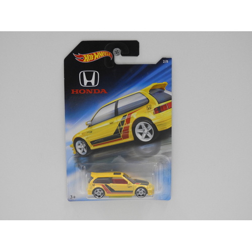 1:64 1990 Honda Civic EF - Hot Wheels "Honda"