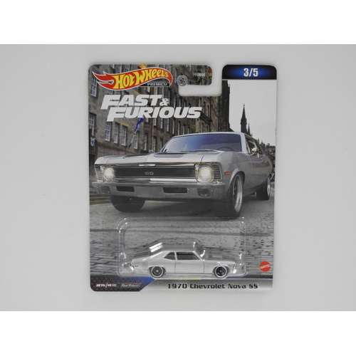 1:64 1970 Chevrolet Nova SS - Hot Wheels Premium "Fast & Furious"