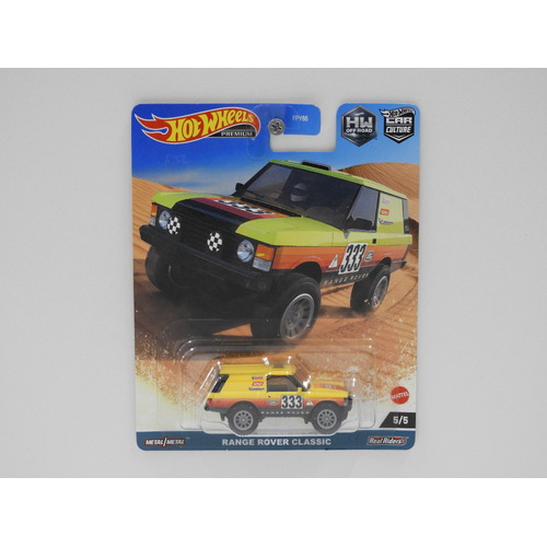 1:64 Range Rover Classic - Hot Wheels Premium Car Culture "HW Off Road"