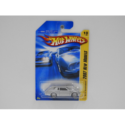 1:64 Buick Grand National - 2007 Hot Wheels Long Card