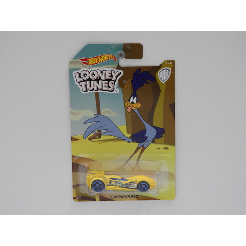 1:64 Scoopa Di Fuego - Hot Wheels Looney Tunes "Road Runner"