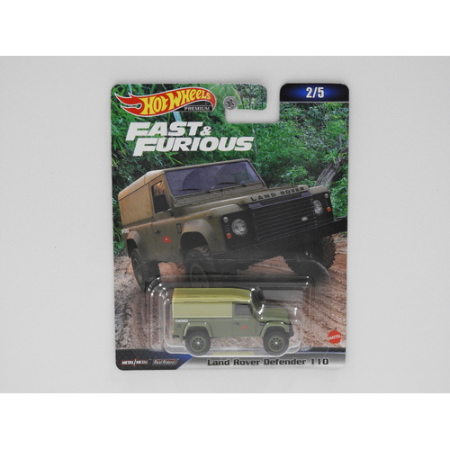 1:64 Land Rover Defender 110 - Hot Wheels Premium "Fast & Furious"