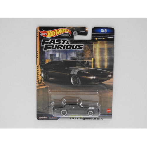 1:64 1970 Dodge Charger - Hot Wheels Premium "Fast & Furious"