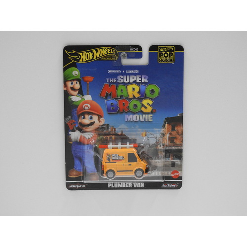 1:64 Plumber Van - Hot Wheels Premium Pop Culture - "The Super Mario Bros. Movie"