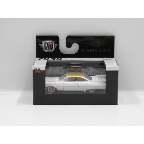 1:64 1959 Cadillac Series 62 (White/Gold)