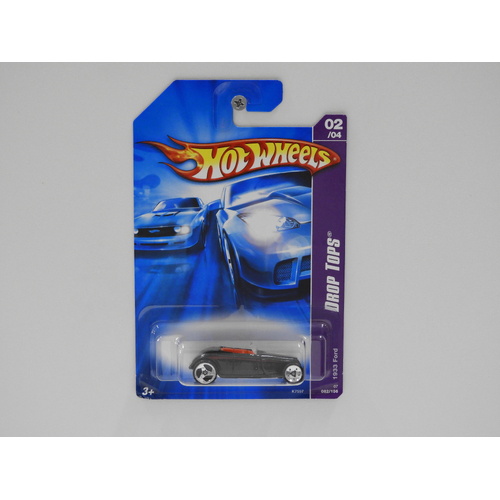 1:64 1933 Ford - 2007 Hot Wheels Long Card