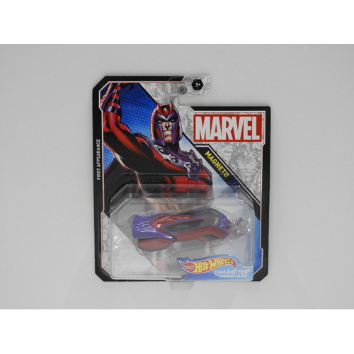 1:64 Hot Wheels Marvel Character Cars "Magneto"