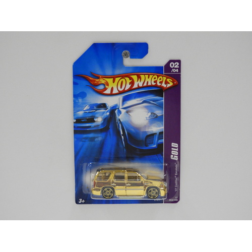 1:64 2007 Cadillac Escalade - 2007 Hot Wheels Long Card