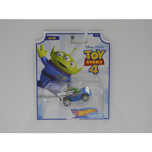 1:64 Hot Wheels Disney Toy Story 4 Character Cars "Alien"