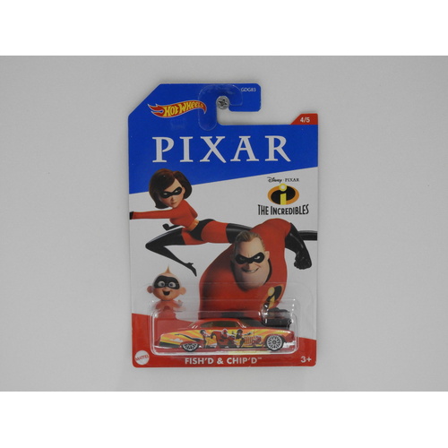 1:64 Fish'd & Chip'd - Hot Wheels Pixar "The Incredibles"