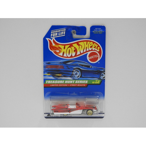 1:64 Street Beast - 1998 Hot Wheels Treasure Hunt Long Card