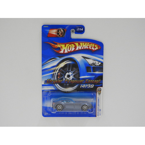 1:64 Chrysler Firepower Concept - 2006 Hot Wheels Long Card