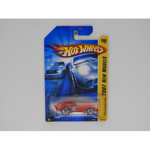 1:64 Shelby Cobra Daytona Coupe - 2007 Hot Wheels Long Card