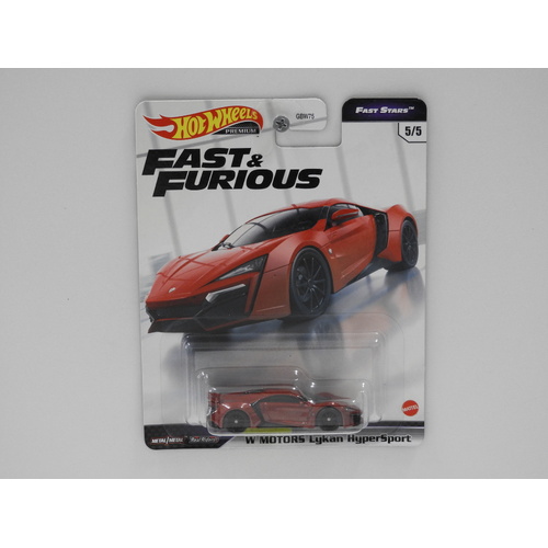 1:64 W MOTORS Lykan HyperSport - Hot Wheels Premium "Fast & Furious"