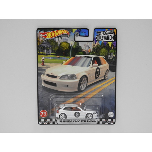 1:64 1999 Honda Civic Type R (EK9) - Hot Wheels Premium "Boulevard"