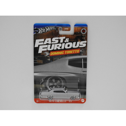 1:64 1970 Chevelle SS - Hot Wheels "Fast & Furious Dominic Toretto"