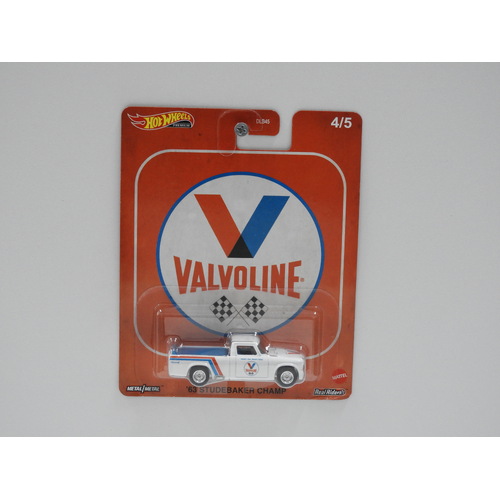 1:64 1963 Studebaker Champ - Hot Wheels Premium "Valvoline"