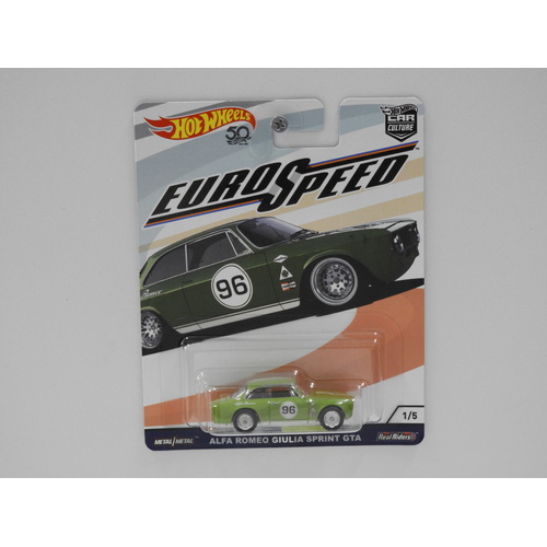 1:64 Alfa Romeo Giulia Sprint GTA - Hot Wheels Car Culture "Euro Speed"