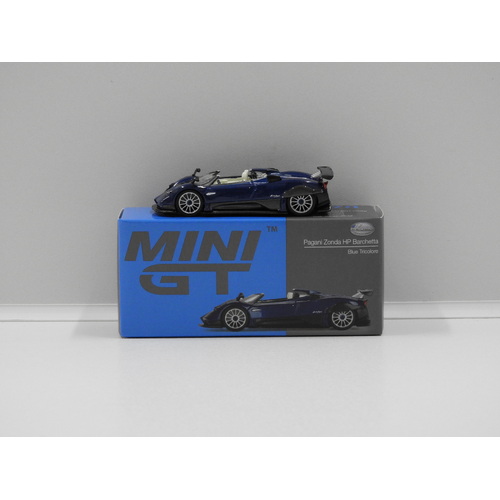 1:64 Pagani Zonda HP Barchetta (Blue Tricolore) (Opened, Unsealed)