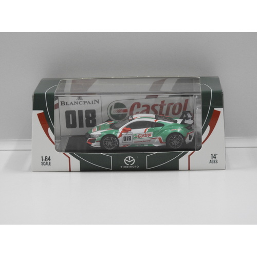 1:64 Honda Acura NSX "Castrol" #018 with Accessories