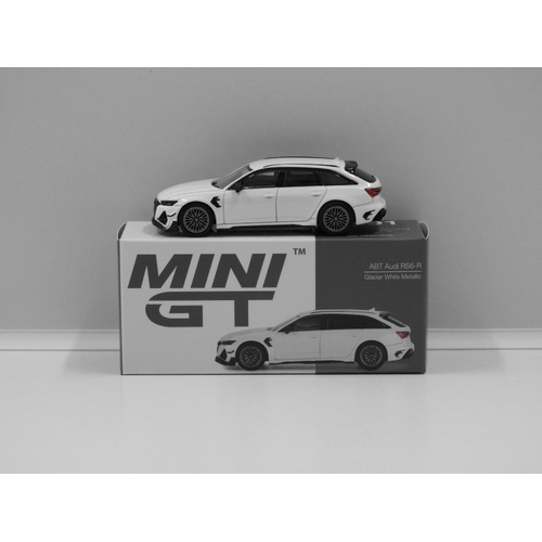 1:64 ABT Audi RS6-R (Glacier White Metallic) (Opened, Unsealed)