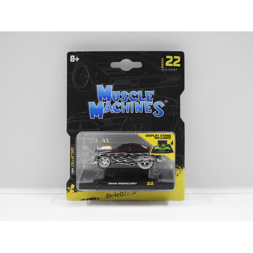 1:64 1949 Mercury (Maroon/Flames) - Series 4 #22