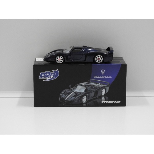 1:64 Maserati MC12 Stradale (Blue Metallic)