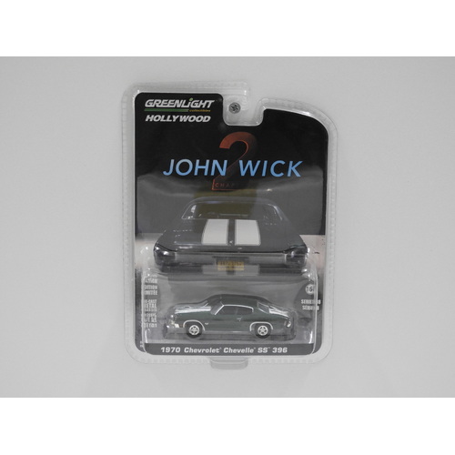 1:64 1970 Chevrolet Chevelle SS 396 "John Wick Chapter 2"