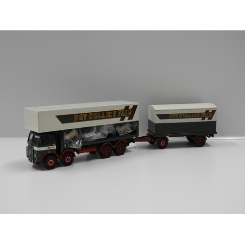 1:50 ERF Dodgem Truck & Box Trailer Set "Pat Collins Fair"