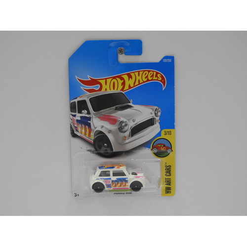 1:64 Morris Mini - Hot Wheels Long Card