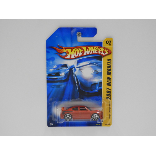 1:64 Dodge Charger SRT8 - 2007 Hot Wheels Long Card