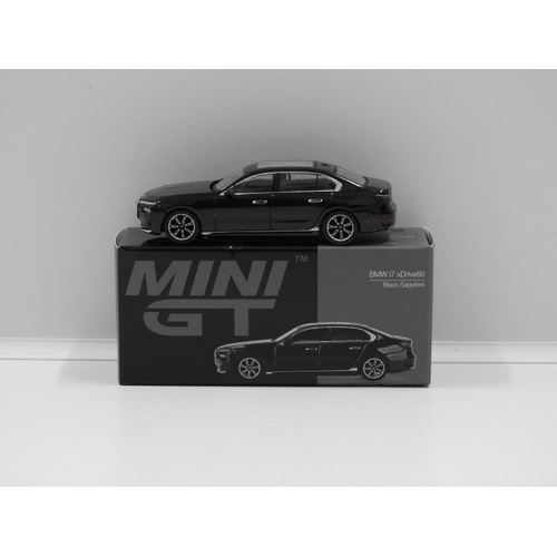 1:64 BMW i7 xDrive60 (Black Sapphire) (Opened, Unsealed)