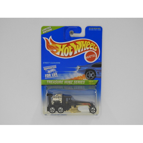 1:64 Street Cleaver - 1997 Hot Wheels Treasure Hunt Long Card