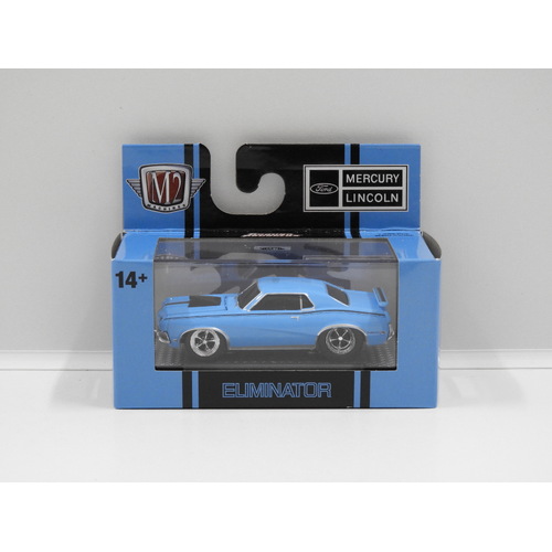 1:64 1970 Mercury Cougar Eliminator - Ground Pounders (Blue)