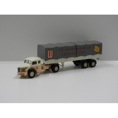 1:50 Berliet TLR, Semi-Remorque Bache "LU"