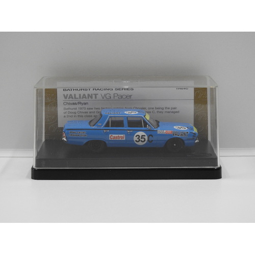 1:43 Valiant VG Pacer - 1970 Bathurst (Doug Chivas/Graham Ryan) #35C