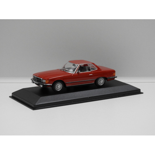 1:43 Mercedes 350 SL Cabriolet Hard Top (Red)