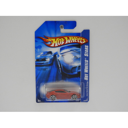 1:64 Aston Martin V8 Vantage - 2007 Hot Wheels Long Card