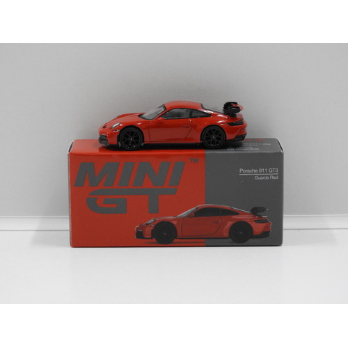 1:64 Porsche 911 GT3 (Guards Red) (OPENED, UNSEALED)