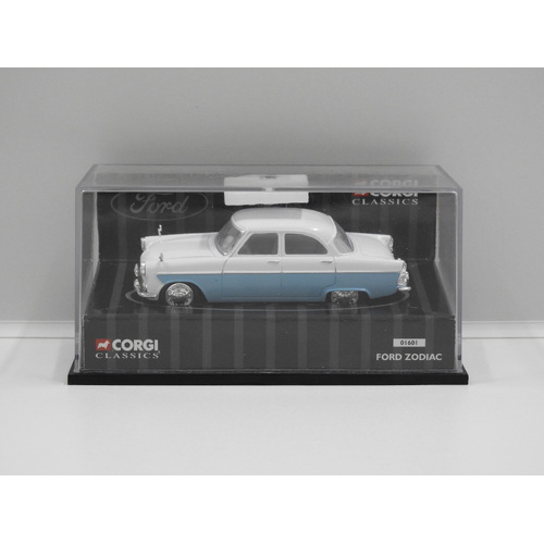 1:43 Ford Zodiac (White/Turquoise)