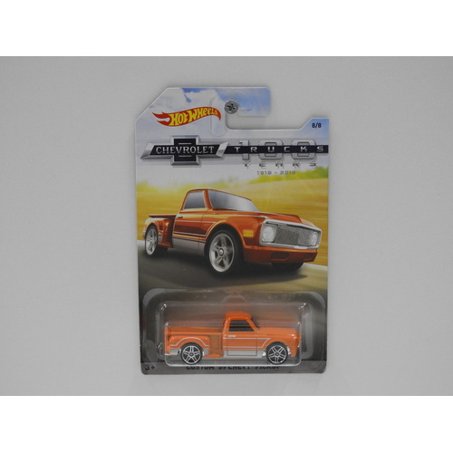 1:64 Custom 1969 Chevy Pickup - Hot Wheels Chevrolet Trucks 100 Years