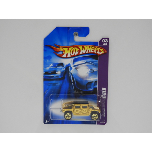 1:64 Humvee - 2007 Hot Wheels Long Card