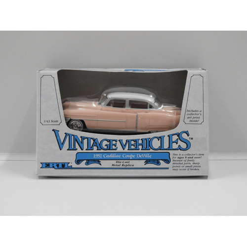 1:43 1952 Cadillac Coupe Deville (Pink/White)