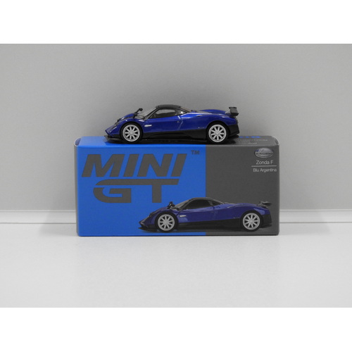 1:64 Pagani Zonda F (Blu Argentina) (Opened, Unsealed)