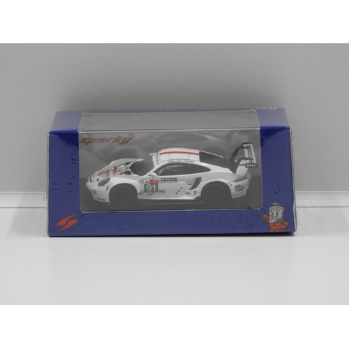 1:64 Porsche 911 RSR-19 - Porsche GT Team - 24 Hr Le Mans 2021 (G.Bruni/R.Lietz/F.Makowiecki) #91