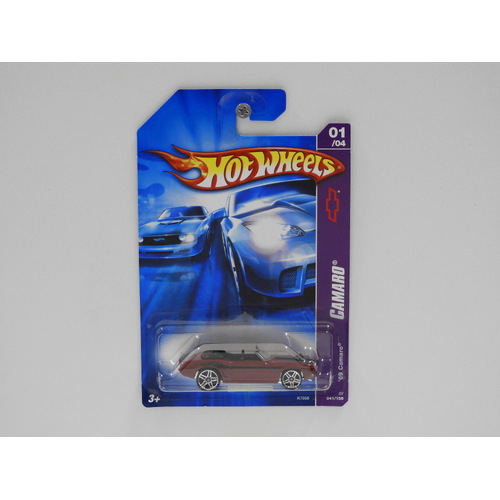 1:64 1969 Camaro - 2007 Hot Wheels Long Card