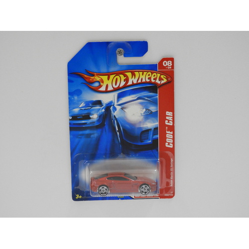 1:64 Aston Martin V8 Vantage - 2007 Hot Wheels Long Card