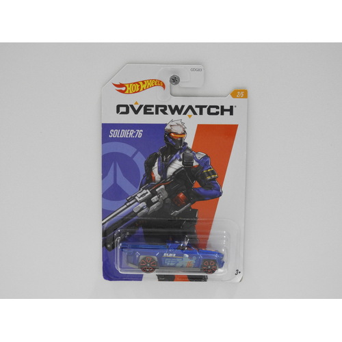 1:64 Solid Muscle - Hot Wheels Overwatch "Soldier:76"